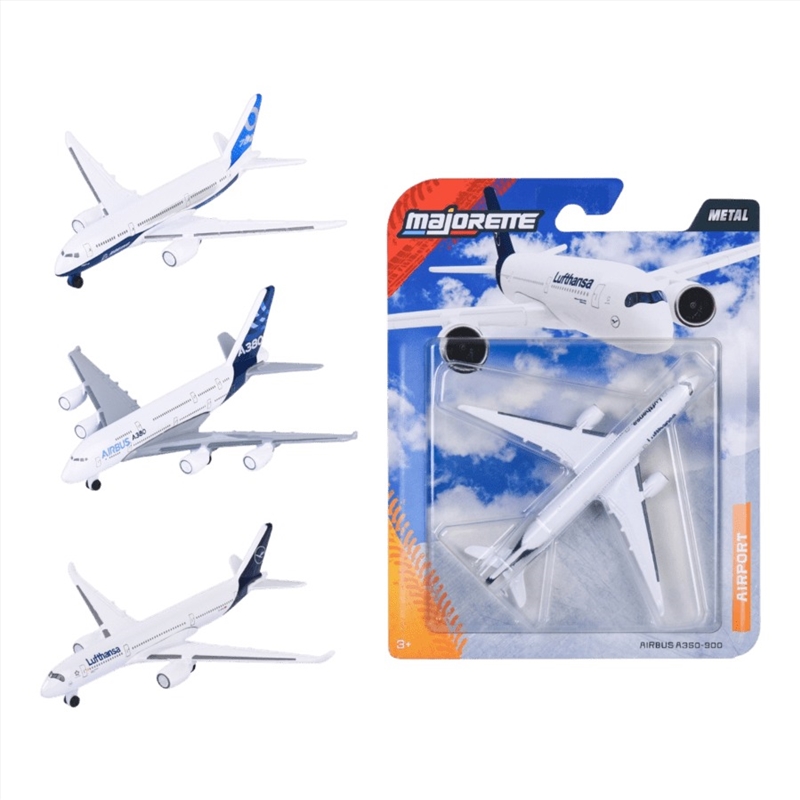 Majorette – 1:64 Airplane (Sent At Random)/Product Detail/Figurines