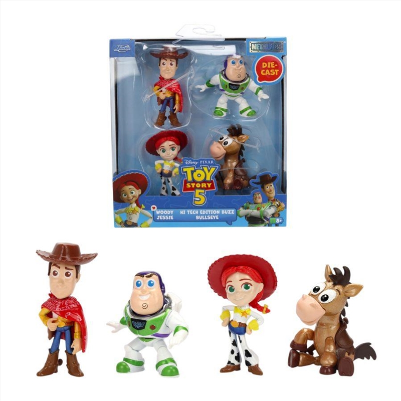 Toy Story 5 - 2.5" Metalfigs 4-Pack/Product Detail/Collectables