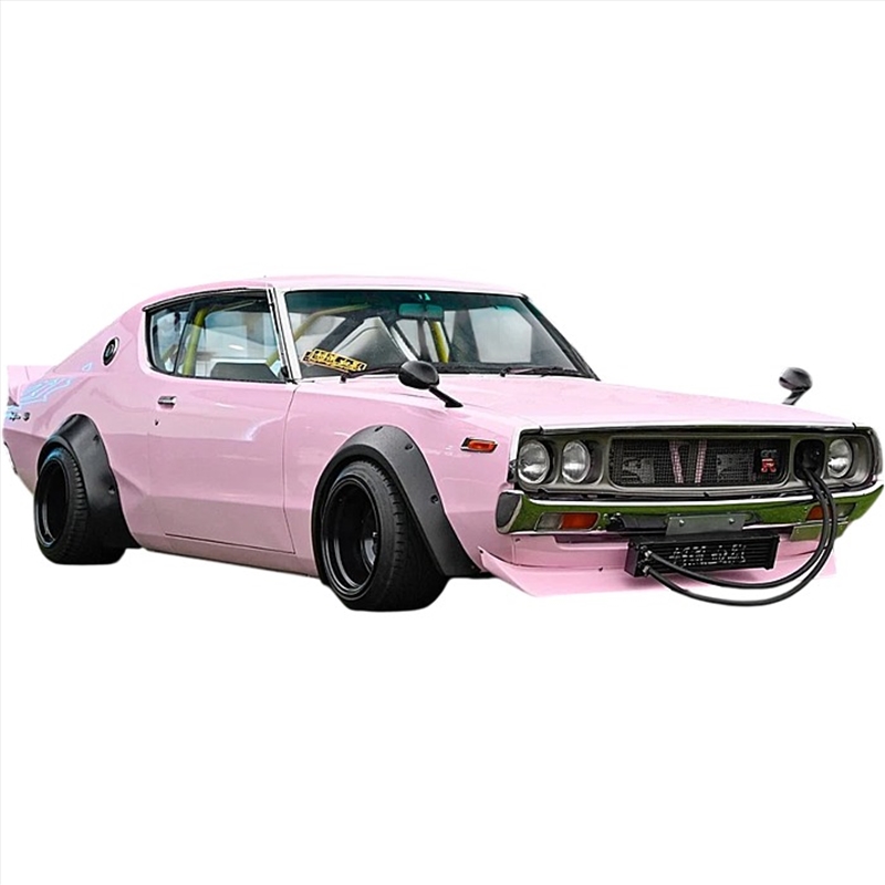 Solido - 1:43 Nissan Skyline GT-R (KPGC110) Kenmeri w/Liberty Walk Body Kit Pink (1972)/Product Detail/Figurines