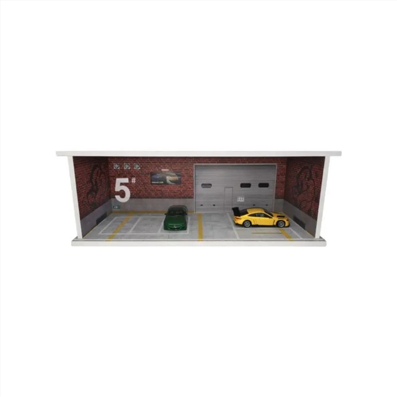1:64 Diorama - Garage Scene Garage H (Boxed) Miniature Scene/Product Detail/Figurines