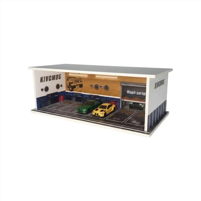 1:64 Diorama - Garage Scene Outdated Factory D (Boxed) Miniature Scene/Product Detail/Figurines
