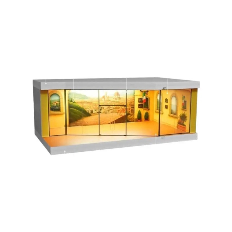 1:64 Diorama - Italian Style Street Exhibition Hall Miniature Scene/Product Detail/Figurines
