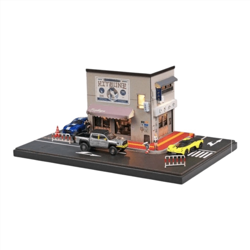 1:64 Diorama - Corner Inn Scene (Large) Miniature Scene/Product Detail/Figurines