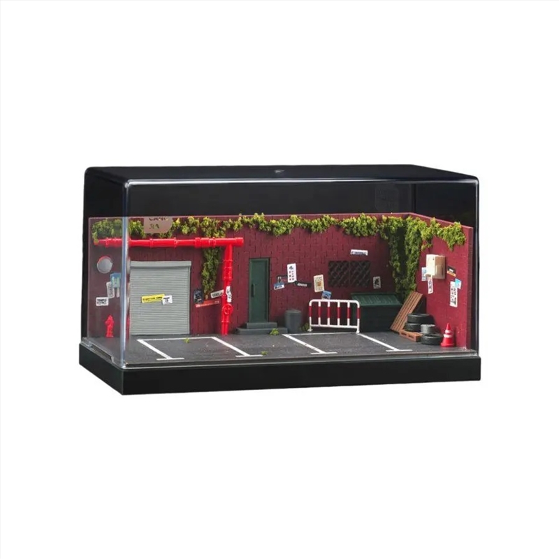 1:64 Diorama - Street View in Front of the Old Warehouse Miniature Scene/Product Detail/Figurines