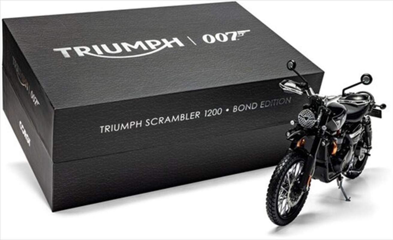 Triumph Scrambler 1200 (Bond Edition) - 1/12 Scale Diecast/Product Detail/Collectables