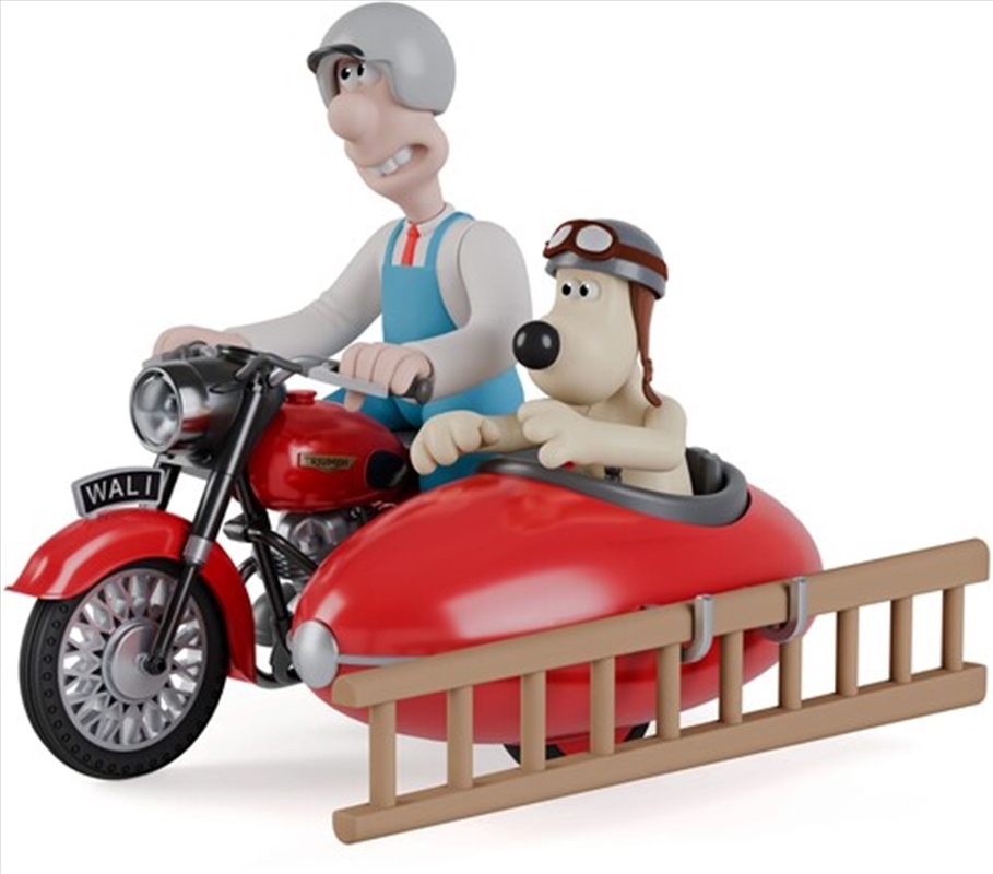Motorcycle & Sidecar A Close Shave Diecast/Product Detail/Collectables