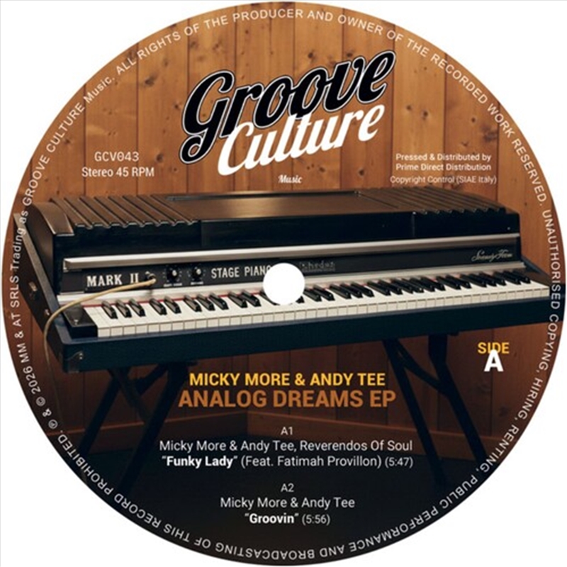 Analog Dreams Ep/Product Detail/Dance