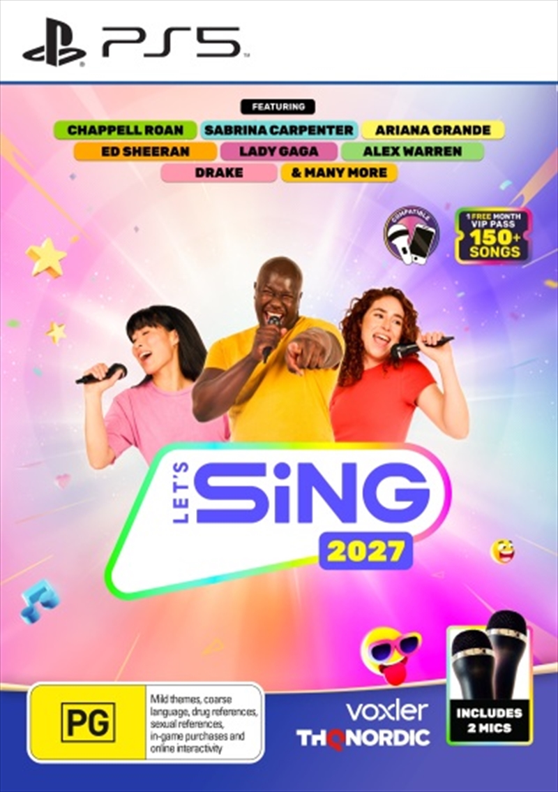 Lets Sing 2027 2 Mic/Product Detail/Party