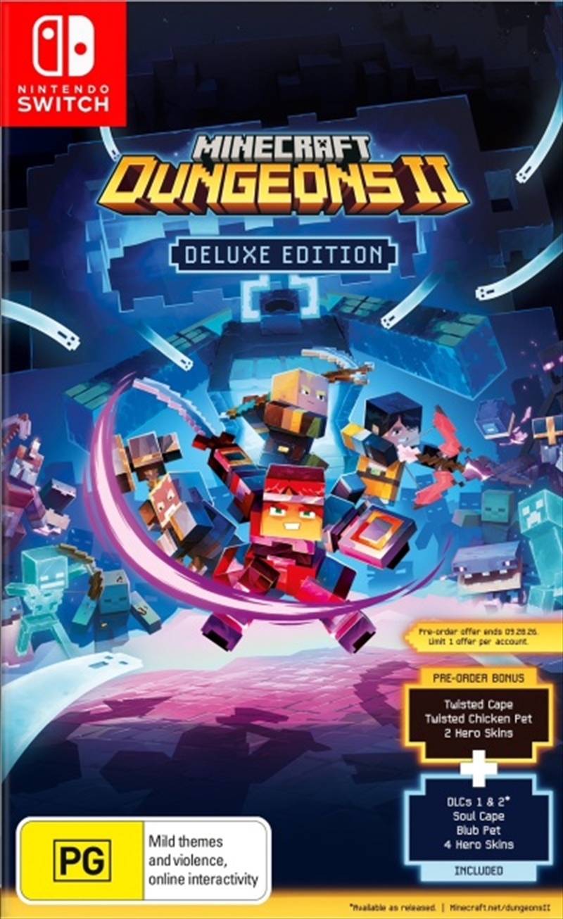Minecraft Dungeons 2 Deluxe Ed/Product Detail/Action & Adventure