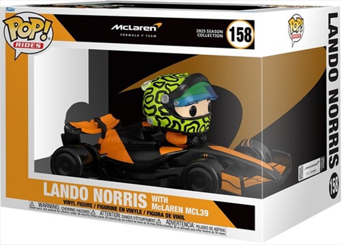 Formula 1: McLaren – Lando Norris Pop! Ride/Product Detail/Pop Vinyl Rides