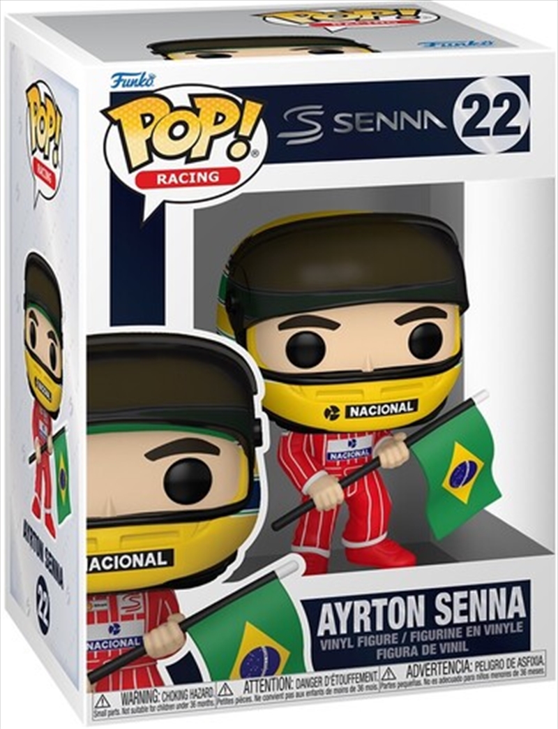 Formula 1 – Ayrton Senna with Flag Pop! Vinyl/Product Detail/Sport