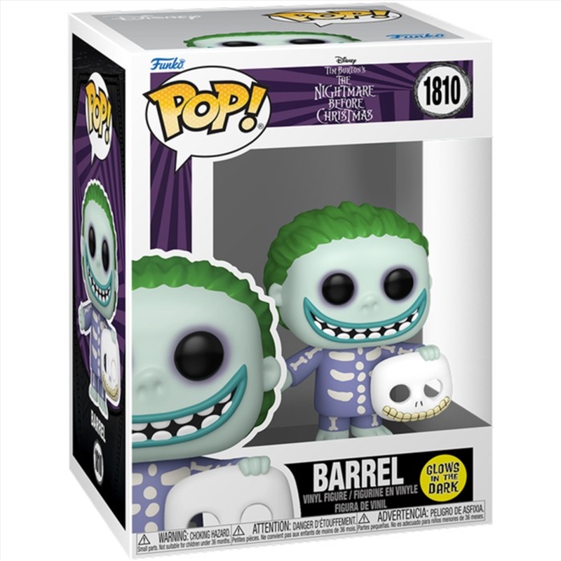 Nightmare Before Christmas – Barrel Exclusive Glow Pop! Vinyl/Product Detail/Standard Pop Vinyl