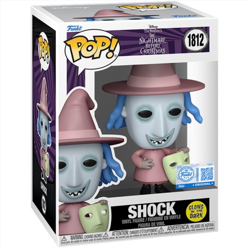 Nightmare Before Christmas – Shock Exclusive Glow Pop! Vinyl/Product Detail/Standard Pop Vinyl
