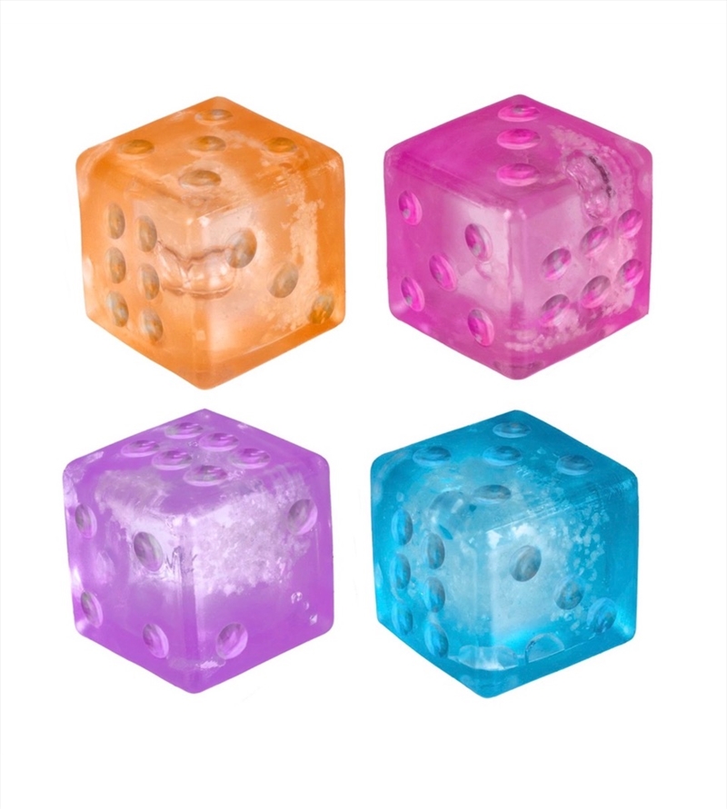 Smooshos Super Squeeze Mini Dice Glow In The Dark (SENT AT RANDOM)/Product Detail/Stress & Squishy