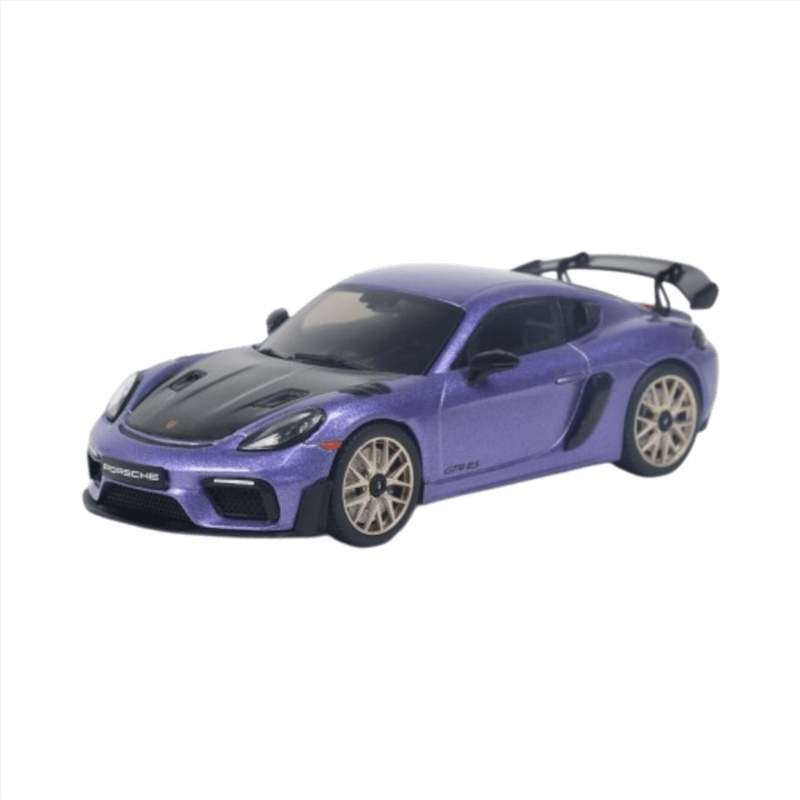 Solido – 1:43 2024 Porsche 718 Cayman GT4 RS w/Weissach Package Diecast Vehicle/Product Detail/Figurines