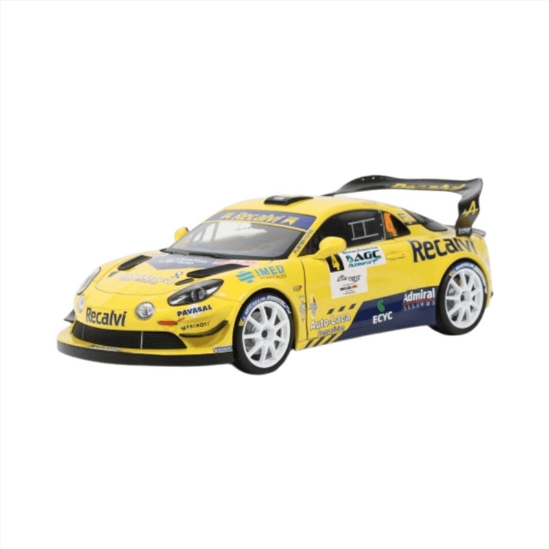 Solido – 1:18 2025 Alpine A110 RGT+ #4 M.Fuster/D.Fuentes RallyE Diecast Vehicle/Product Detail/Figurines
