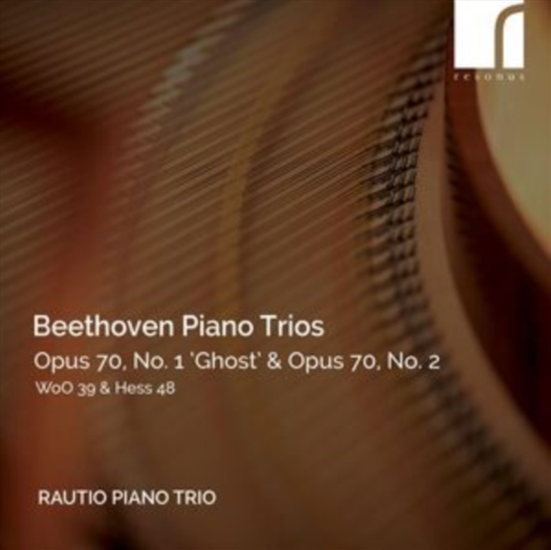 Beethoven Piano Trios Opus 70 / No 1 Ghost/ Opus 70 No 2 / Woo39 & Hess 48/Product Detail/Classical