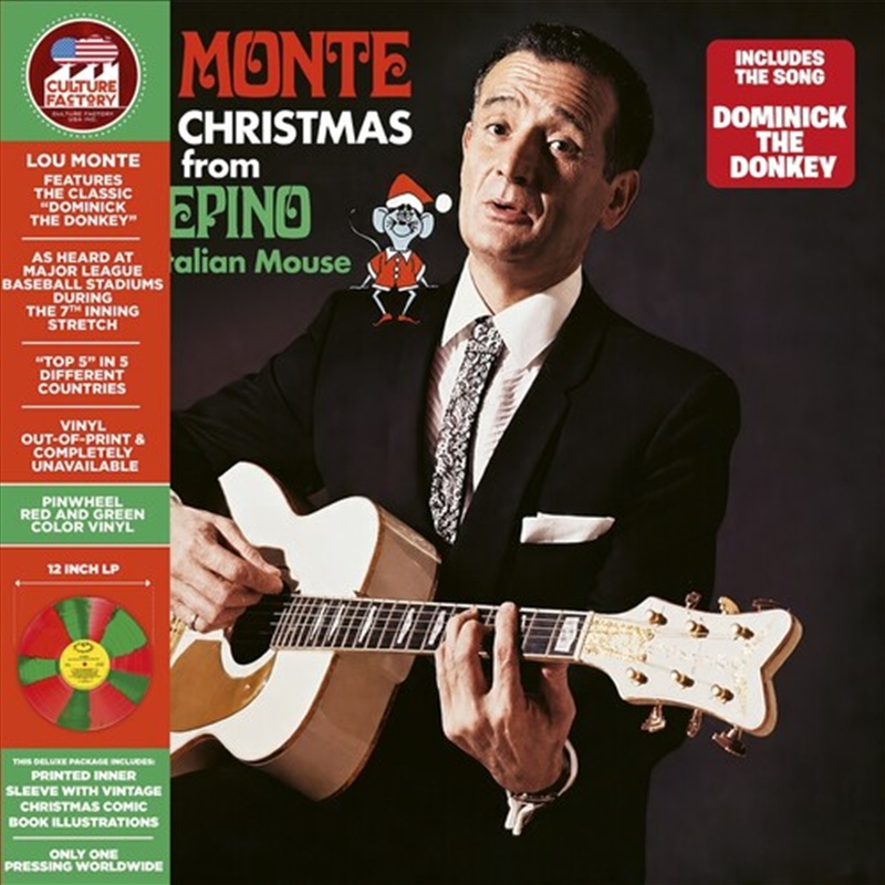Merry Christmas From Pepino The Italian Mouse - Coloured Vinyl/Product Detail/Christmas