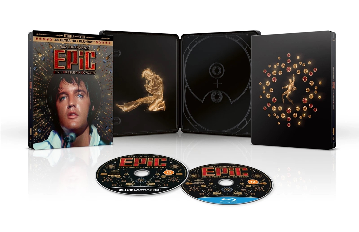 Epic - Elvis Presley In Concert - Limited Edition Steelbook/Product Detail/Documentary