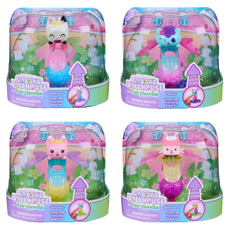 Gabby's Dollhouse Flutter Fairy Rings (Sent At Random)/Product Detail/Toys