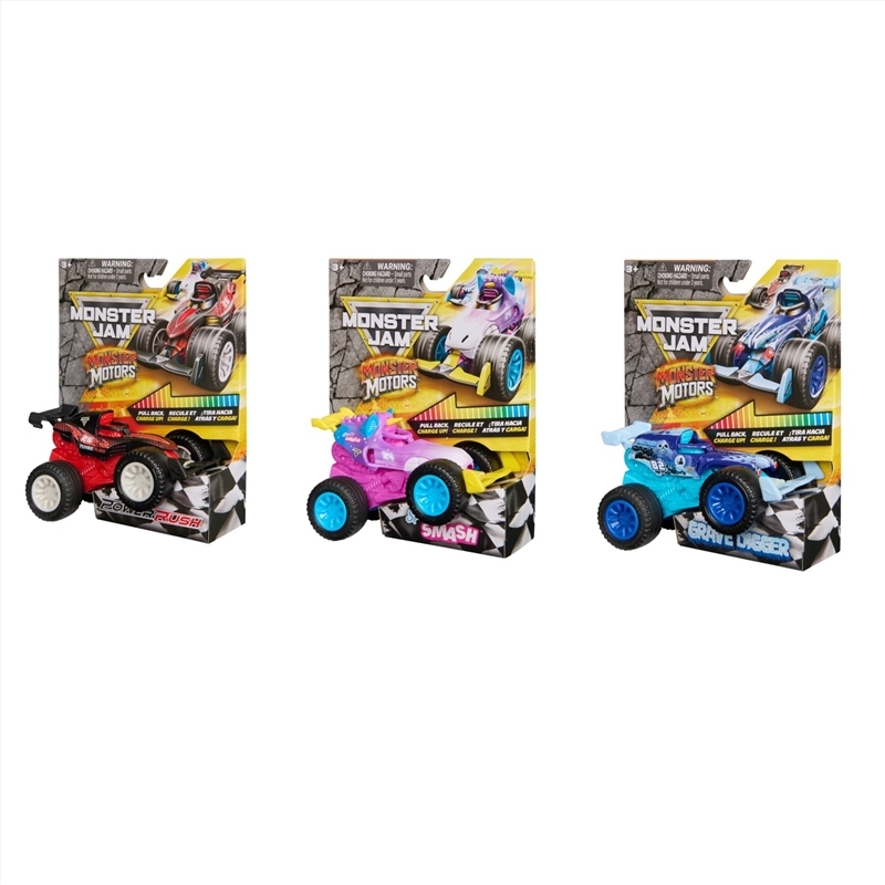 Monster Jam 1:64 Monster Motors (Sent At Random)/Product Detail/Toys