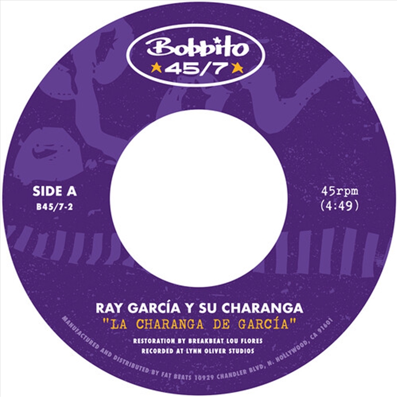 La Charanga De Garcma B/W Para Ti - White Vinyl/Product Detail/World
