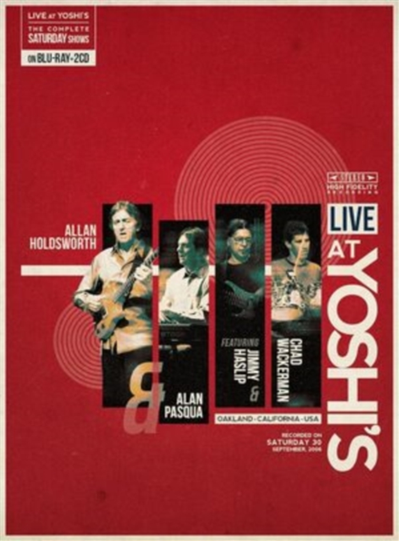 Live At Yoshi's Saturday/Product Detail/Rock/Pop