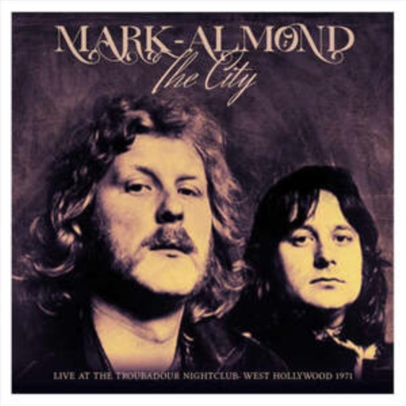 The City Live At The Troubadour Nightclub West Hollywood 1971/Product Detail/Rock/Pop