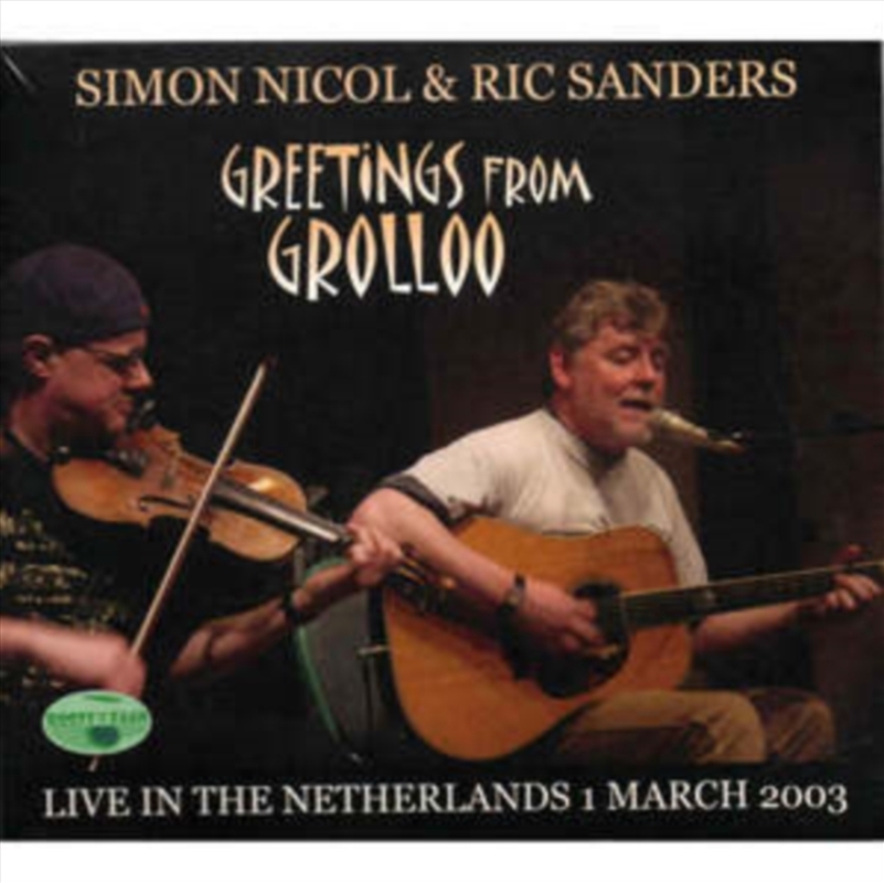 Greetings From Grolloo Live In The Netherlands - 1St March 2003/Product Detail/Blues