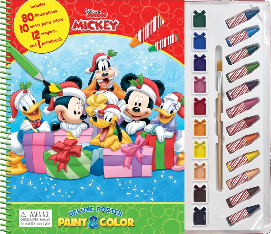 Disney Mickey Deluxe Poster Paint & Colour/Product Detail/Kids Activity Books