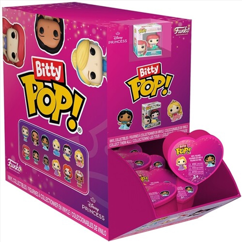 Disney: Princesses - Blind Heart Shaped Capsule Bitty Pop! (Sent At Random)/Product Detail/Funko Collections