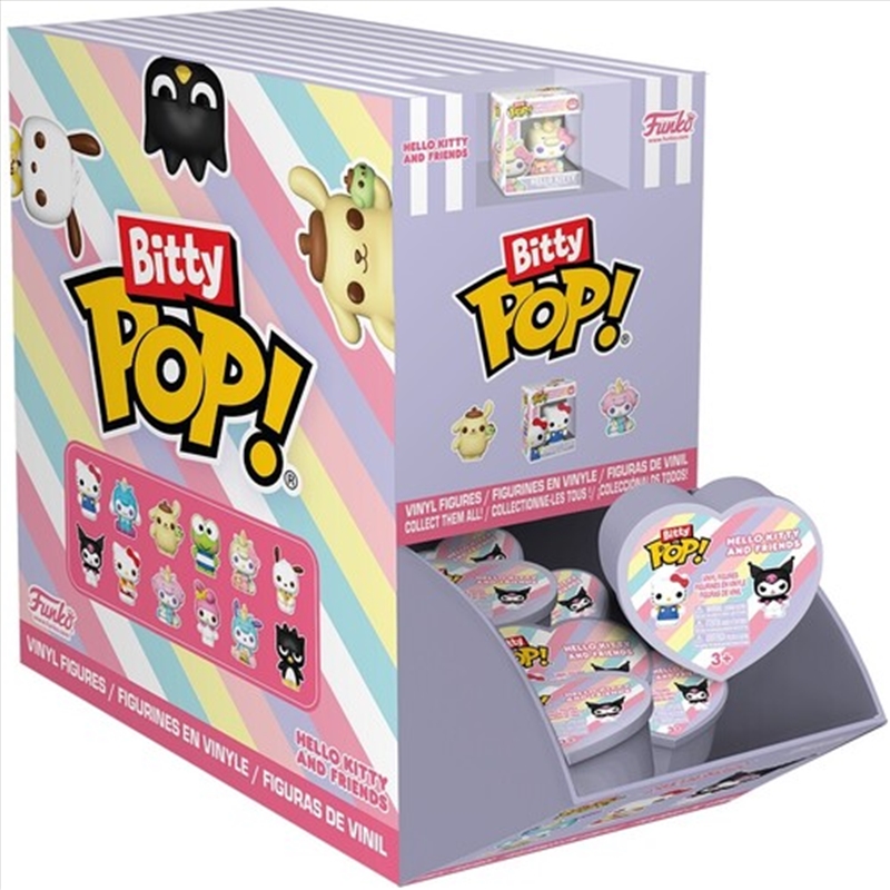 Hello Kitty - Blind Heart Shaped Capsule Bitty Pop! (Sent At Random)/Product Detail/Funko Collections