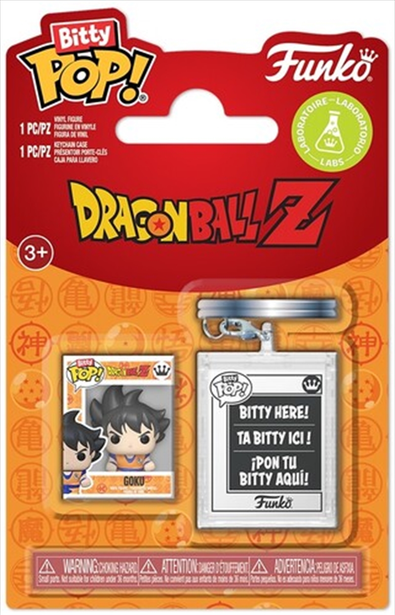 Dragon Ball Z - Goku Bitty Pop! w/Keychain Case/Product Detail/Funko Collections