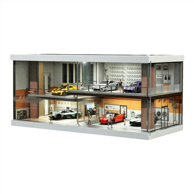 1:64 Diorama - 1:64 Light Coffee Car House Scene/Product Detail/Figurines