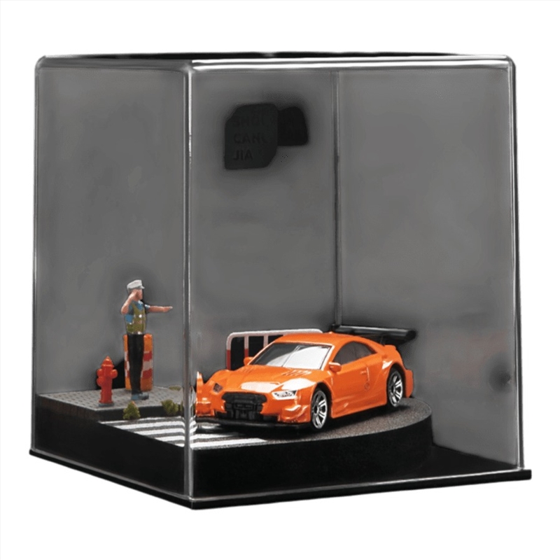 1:64 Diorama - Double Sidewalk with Pedestrian Scene/Product Detail/Figurines