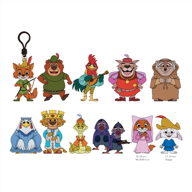 Robin Hood (1973) - PVC Bag Clips Blind Bag Series 79 (Sent At Random)/Product Detail/Keyrings