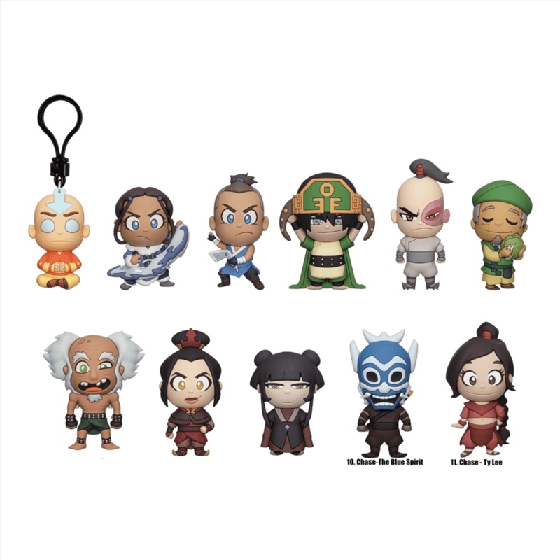 Avatar: The Last Airbender - PVC Bag Clips Blind Bag Series 2 (Sent At Random)/Product Detail/Keyrings