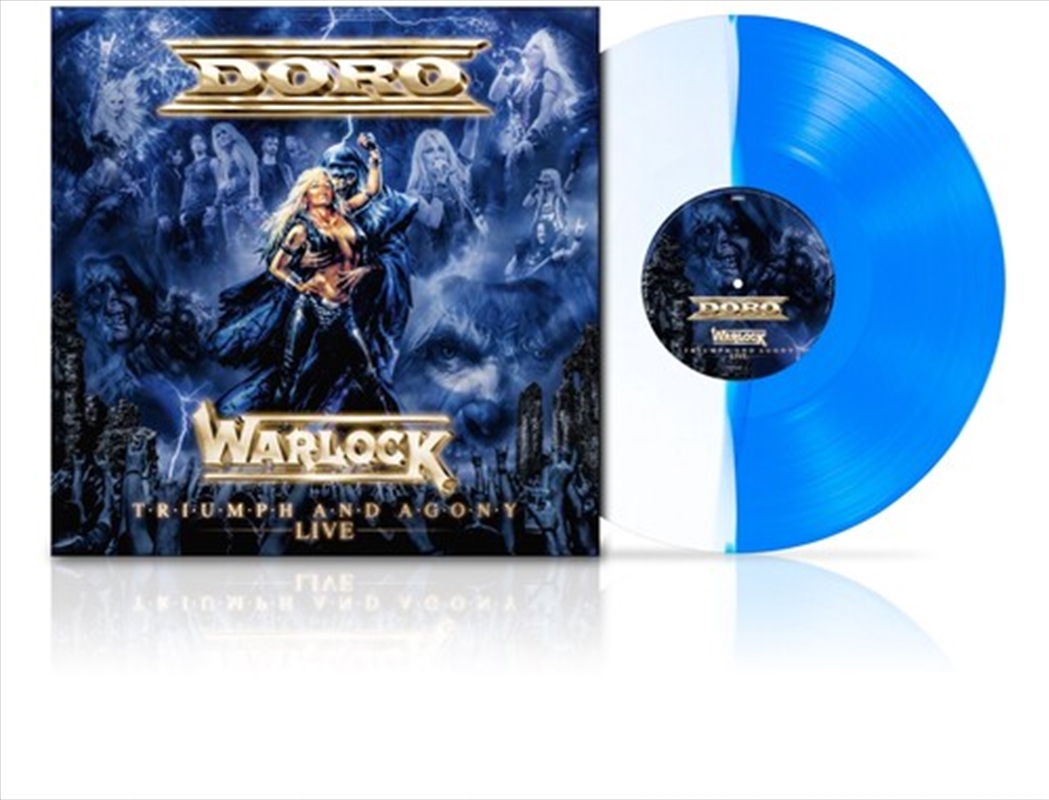 Warlock - Triumph & Agony Live - Blue Vinyl/Product Detail/Metal