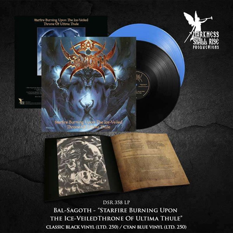 Starfire Burning Upon The Ice-Veiled Throne Of Ultima Thule - Cyan Blue Vinyl/Product Detail/Metal