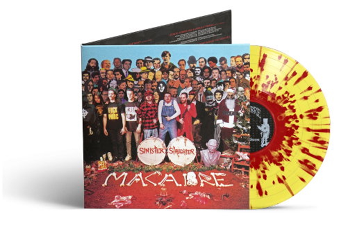 Sinister Slaughter - Trans Yellow/Red Splatter Vinyl/Product Detail/Metal