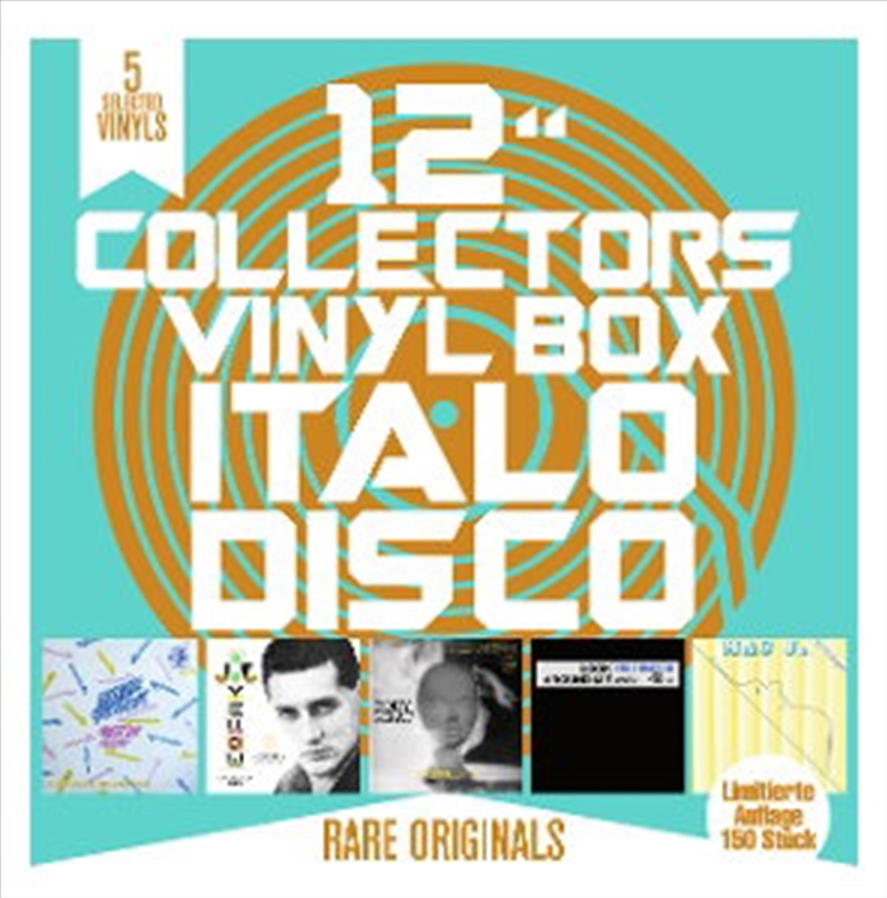 12" Collector's Vinyl Box: Italo Disco/Product Detail/Dance