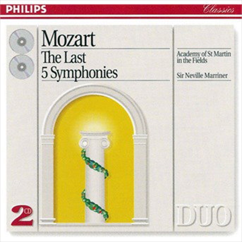 Mozart: Last 5 Sym: 2cd:/Product Detail/Classical