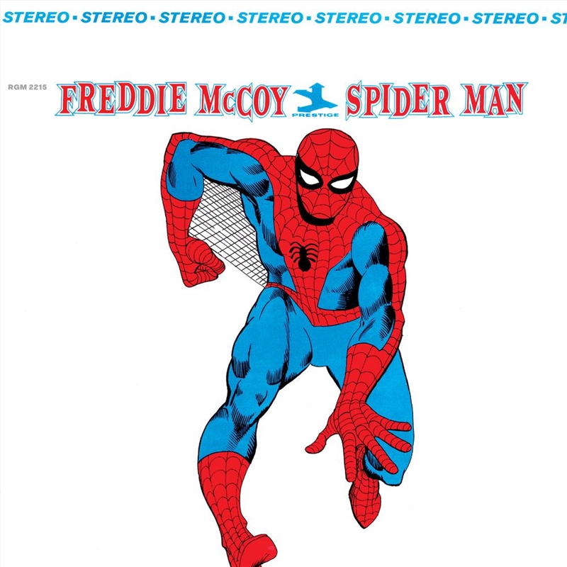 Spider Man: All-Analog 60th Anniversary - Clear With Red & Blue Spidey Swirl Vinyl/Product Detail/Jazz
