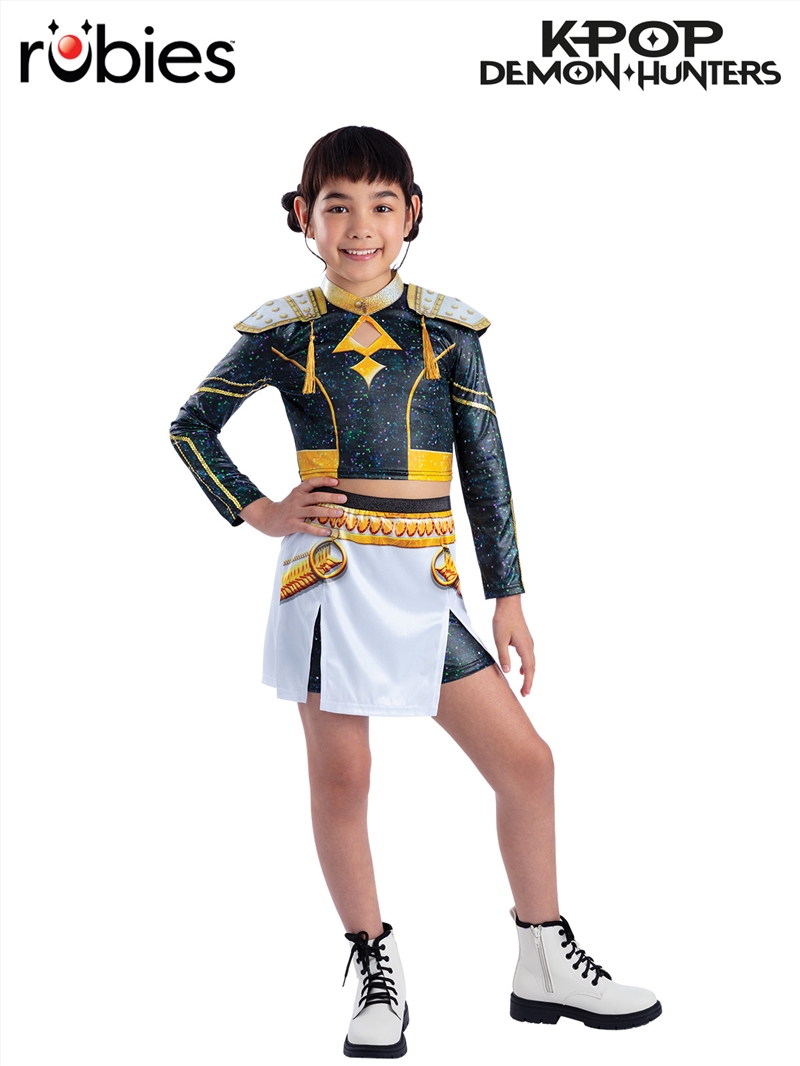 K-Pop Zoey Golden Deluxe Costume - Size S (7-8 Yrs)/Product Detail/Costumes
