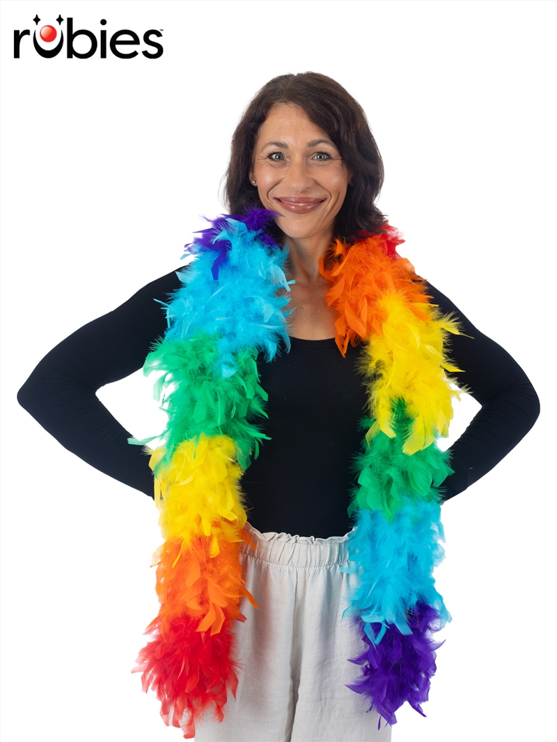Rainbow Feather Boa/Product Detail/Costumes