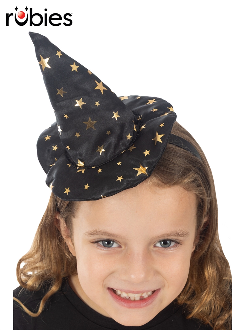 Witch Black & Gold Star Headband - Child/Product Detail/Costumes