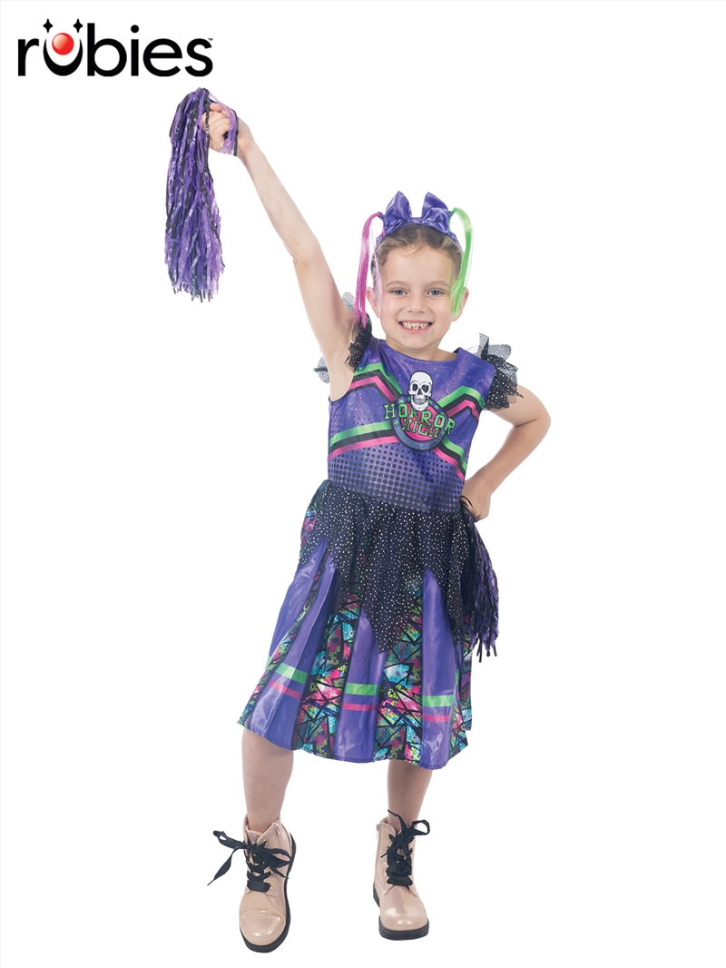 Gothic Cheerleader Costume - Size 6-8 Yrs/Product Detail/Costumes