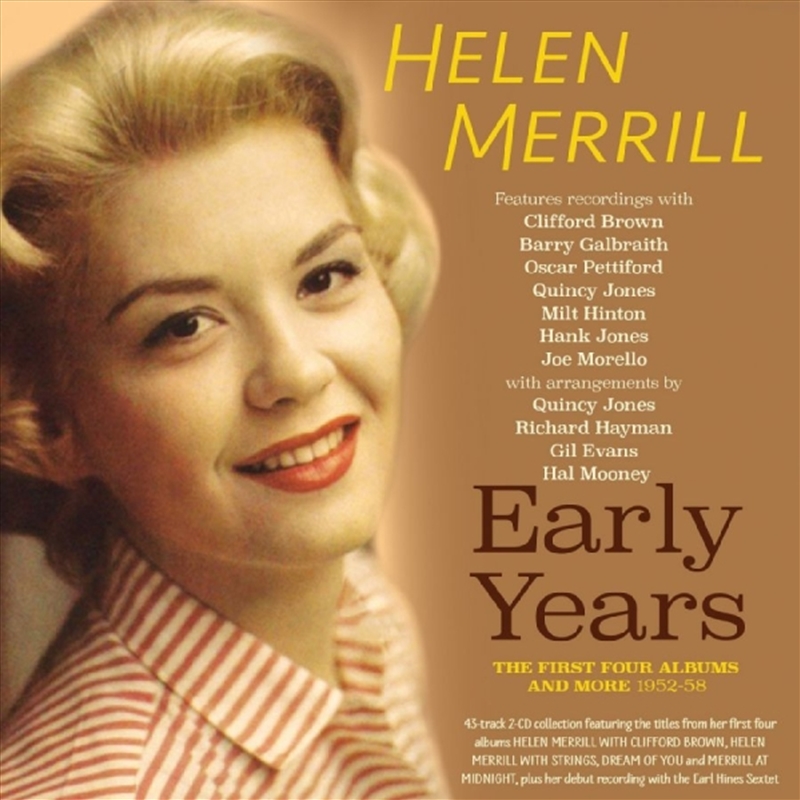 Early Years - The First Four Albums And More 1952-58/Product Detail/Jazz