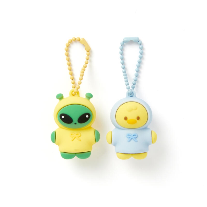 Lazy Wagg Hoodie & Chick Keyring Set/Product Detail/Keyrings