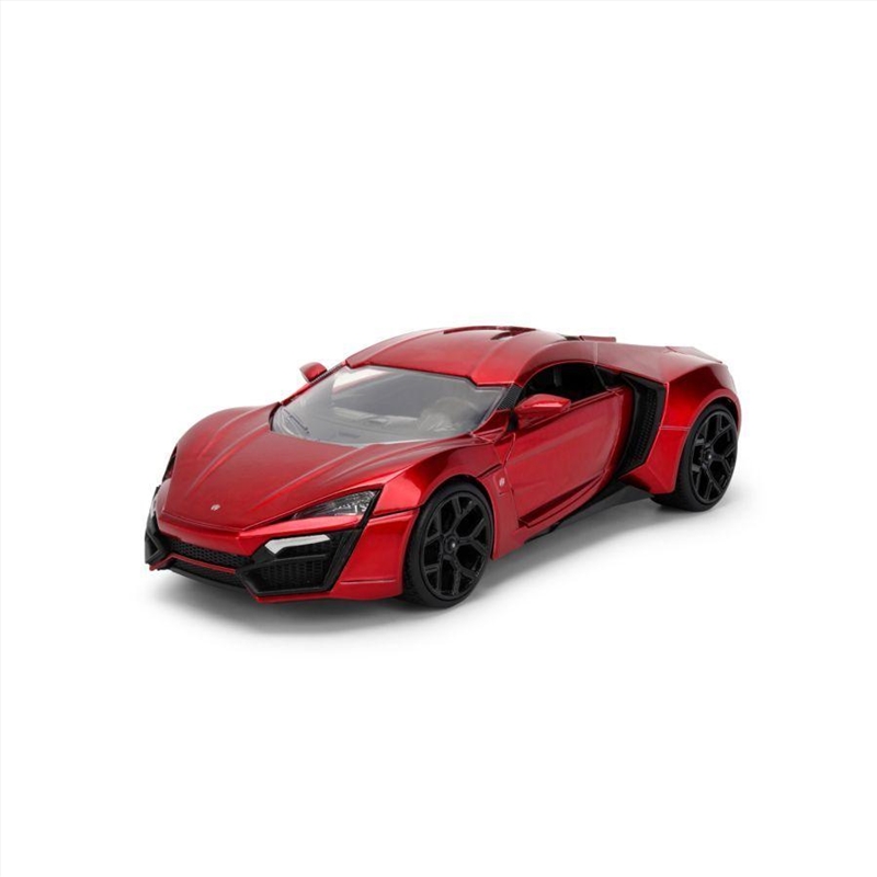 Fast & Furious - 1:24 Lykan Hypersport (Candy Finish) Diecast Vehicle/Product Detail/Figurines